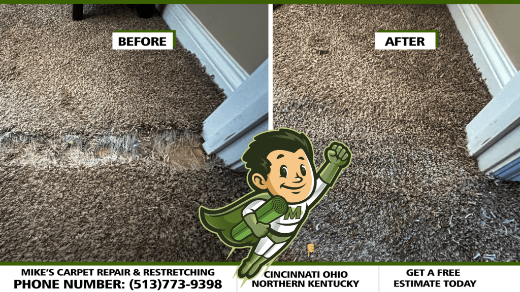 Mikes Carpet Repair In Cincinnati Ohio Northern Kentucky