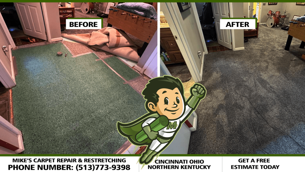 Mikes Carpet Repair In Cincinnati Ohio Northern Kentucky